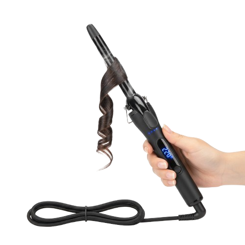 MBHAIR 9mm Thin Curling Wand Hair Curler, 3/8 Small Barrel 