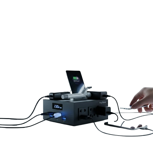 Key Power 230W Step Down Voltage Converter with USB Ports